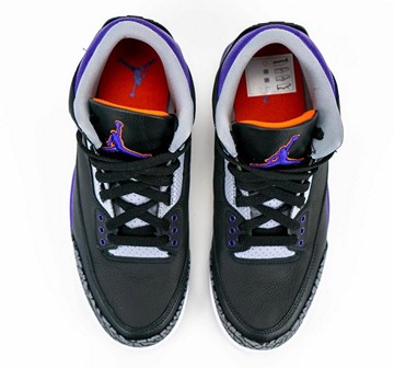 AJ3 Court Purple黑紫