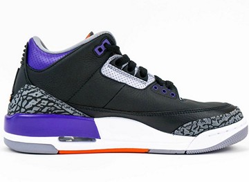 AJ3 Court Purple黑紫