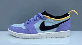 AJ1 SWITCH PURPLE PULSE紫罗兰拉链