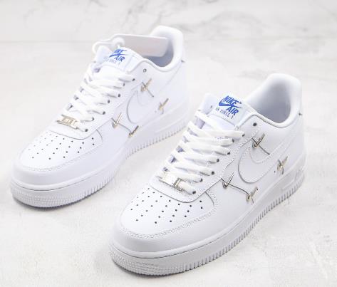 AF1 Chrome Luxe小银四钩