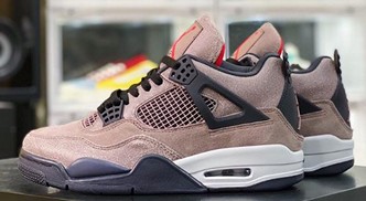 AJ4 Taupe Haze 摩卡黑棕