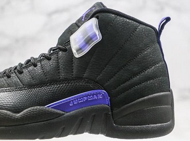 AJ12黑康扣 黑蓝