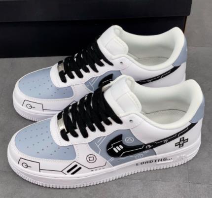 AF1 PS5黑白灰电玩 立体按键