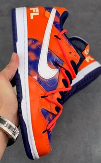 Off white x Future x Dunk SB 蓝橙扎染