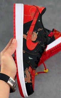 AJ1 Low “CNY”丝绸中国风