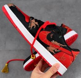 AJ1 Low “CNY”丝绸中国风