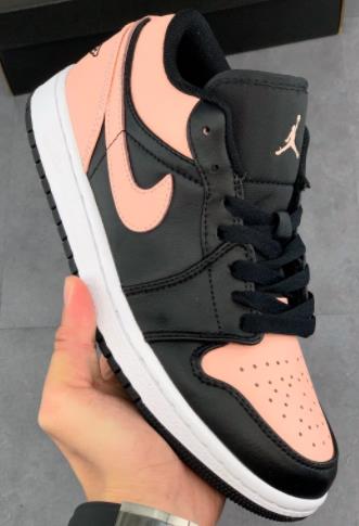 AJ1 Low 黑粉脚趾