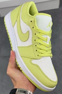 AJ1 Low 柠檬绿