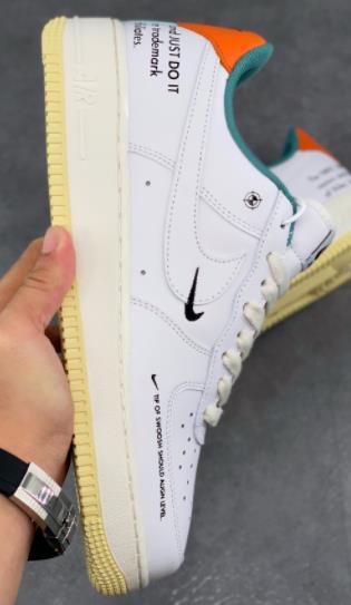 AF1 白橙绿