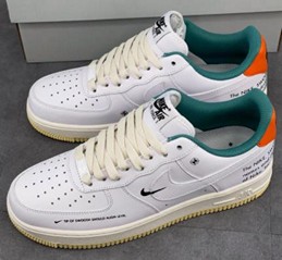 AF1 白橙绿