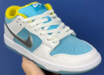 FTC x SB Dunk Lagoon Pulse白银蓝