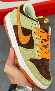 Dunk Low SE Dusty Olive绿棕橙