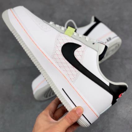 AF1 Low Fresh Perspective黑白红搭扣