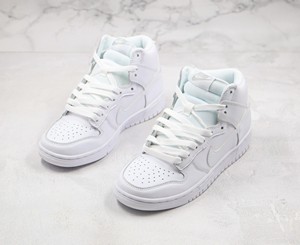 Nike SB Dunk High Pro All White纯白