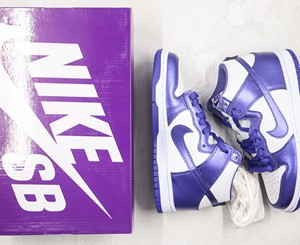 Nike Dunk HighVarsity Purple白紫