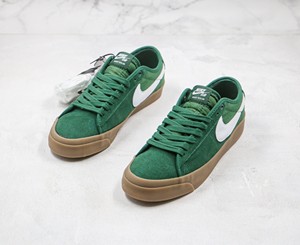 Nike SB Blazer Low Pro GT生胶绿色