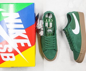 Nike SB Blazer Low Pro GT生胶绿色