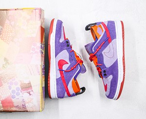 Nike SB Dunk Low断钩 树莓紫