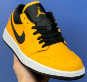 AJ1 Low University Gold出租车