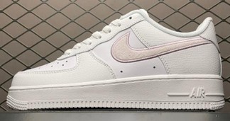 AF1白淡紫 银扣