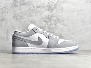 AJ1 low wolf grey灰白