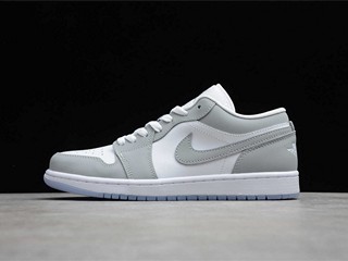 AJ1 low wolf grey灰白