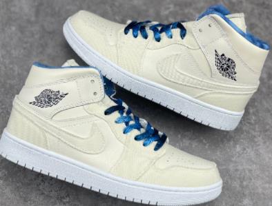 AJ1 Mid沙堆白 纯原