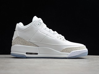 AJ3纯白色