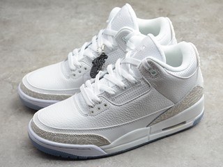 AJ3纯白色