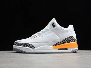 AJ3 Laser Orange湖人白橙