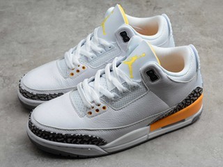 AJ3 Laser Orange湖人白橙