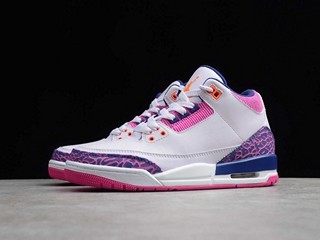 AJ3 Barely Grape紫粉