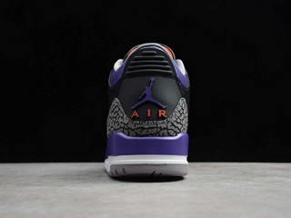 AJ3 Court Purple黑紫