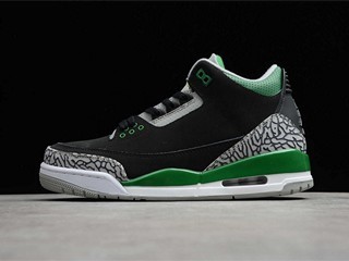 AJ3 pine green黑绿 俄勒冈