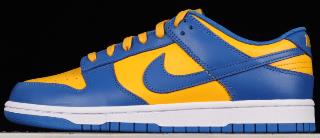 dunk low UCLA蓝黄细节图