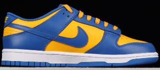 dunk low UCLA蓝黄细节图