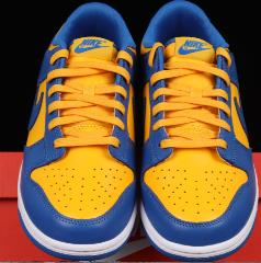 dunk low UCLA蓝黄细节图