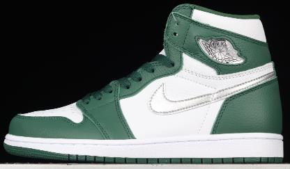 AJ1 High Gorge Green白绿