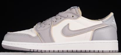 AJ1 low Tech Grey白灰 解构