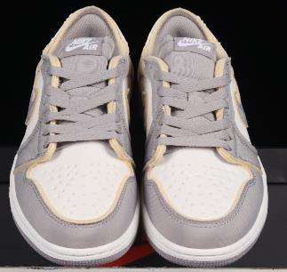 AJ1 low Tech Grey白灰 解构