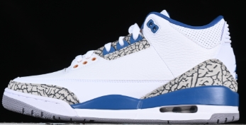 AJ3 White and True Blue 白蓝奇才