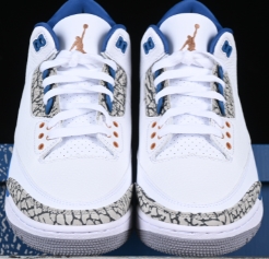 AJ3 White and True Blue 白蓝奇才