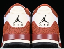 AJ3 Mars Stone白红 红爆裂纹