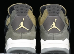 AJ4 olive canvas橄榄绿