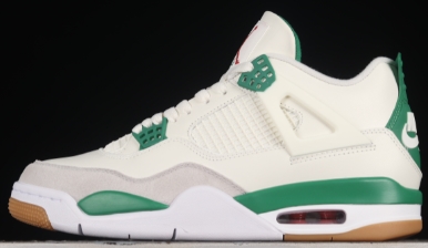 SB x AJ4 Pine Green白绿