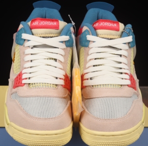 Union LA x AJ4 guava ice粉红蓝 联名