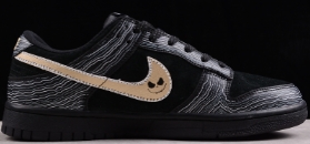 Supreme x SB Dunk Low联名 黑灰鬼脸