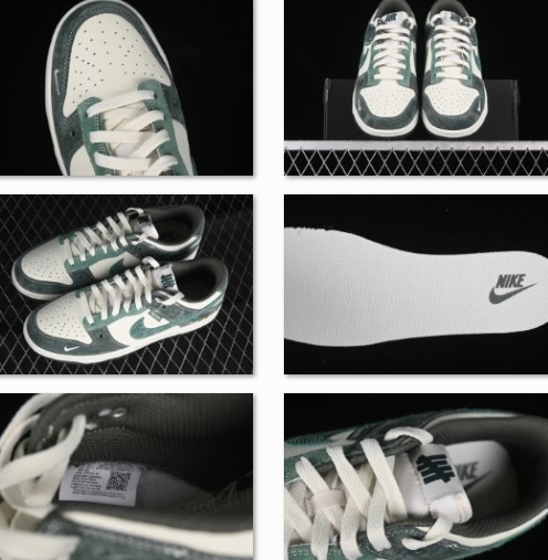 SB Dunk Low SUP联名 猪八绿勾