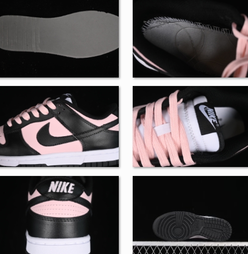 SB Dunk Low黑粉色