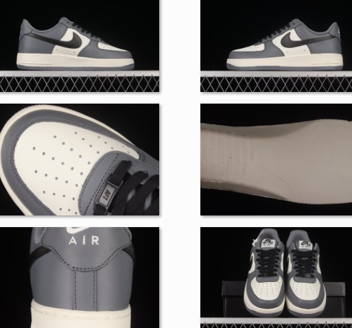 AF1 Low烟灰黑
